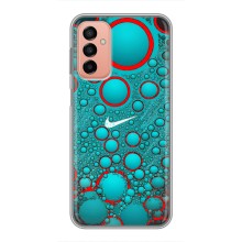 Силиконовый Чехол на Samsung Galaxy M23 (5G) с картинкой Nike (Найк зеленый)