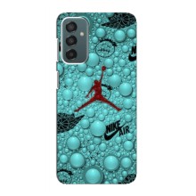 Силиконовый Чехол Nike Air Jordan на Самсунг Галакси М23 (5G) (Джордан Найк)