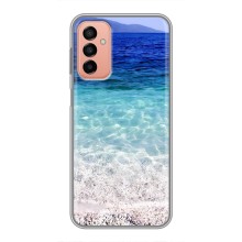 Силиконовый чехол с КАРТИНКАМИ лето для Samsung Galaxy M23 (5G) (AlphaPrint) (Море)