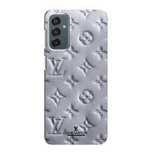 Текстурный Чехол Louis Vuitton для Самсунг Галакси М23 (5G) (Белый ЛВ)