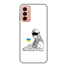 Защитные чехлы (Призрак Киева) для Samsung Galaxy M23 (5G) (AlphaPrint) (Летчик Киева)