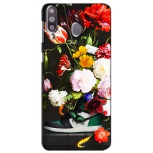 Бренднові Чохли для Samsung Galaxy M30 (M305) - (PREMIUMPrint) – Nike цветы