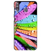 Чехлы (ART) Цветы на Samsung Galaxy M30 (M305) (VPrint) (Семиквітка)