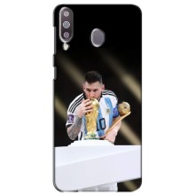 Чехлы Лео Месси Аргентина для Samsung Galaxy M30 (M305) (Кубок Мира)