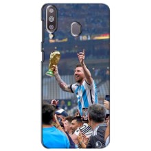 Чехлы Лео Месси Аргентина для Samsung Galaxy M30 (M305) (Месси король)