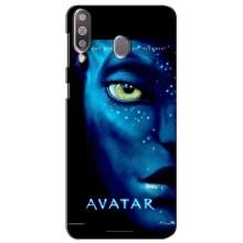 Чехлы с фильма АВАТАР для Samsung Galaxy M30 (M305) (AlphaPrint) – глаз Аватара