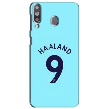 Чехлы с футболистом Ерлинг Холанд для Samsung Galaxy M30 (M305) (AlphaPrint) (Ерлинг Холанд 9)