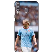Чехлы с футболистом Ерлинг Холанд для Samsung Galaxy M30 (M305) (AlphaPrint) (Эрлинг Холанд)