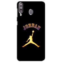Чехлы для Samsung Galaxy M30 (M305) - с картинкой JORDAN (AlphaPrint) (Jordan Gold)