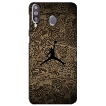 Чехлы для Samsung Galaxy M30 (M305) - с картинкой JORDAN (AlphaPrint) (Logo Jordan)