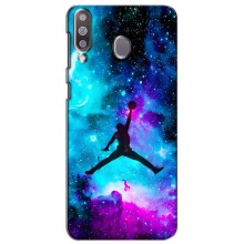 Чехлы для Samsung Galaxy M30 (M305) - с картинкой JORDAN (AlphaPrint) (Яркий Джордан)