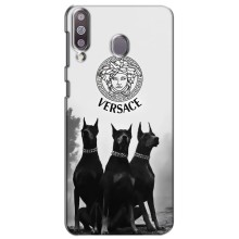 Чохли VERSACE для Самсунг Ґелексі M30 (PREMIUMPrint) – Доберман Версаче