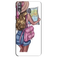 Чехол Стильные девушки на Samsung Galaxy M30 (M305) – Девушка Путешественник