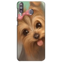 Чехол (ТПУ) Милые собачки для Samsung Galaxy M30 (M305) – Йоршенский терьер