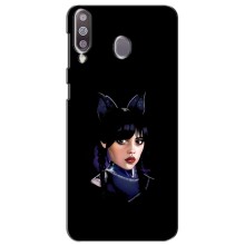 Чохли Венсдей на Samsung Galaxy M30 (M305) Уенсдей (AlphaPrint) (серйозна Венздей)