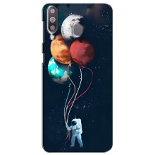 Космические Чехлы для Самсунг М30 (VPrint) (Планеты шарики)