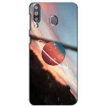 Космические Чехлы для Самсунг М30 (VPrint) (Сатурн)