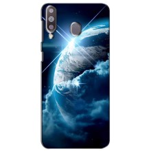 Космические Чехлы для Самсунг М30 (VPrint) (Земля с космоса)