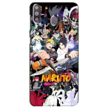 Купить Чехлы на телефон с принтом Anime для Самсунг М30 (Наруто постер)