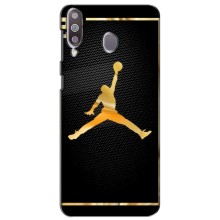 Силиконовый Чехол Nike Air Jordan на Самсунг М30 (Джордан 23)