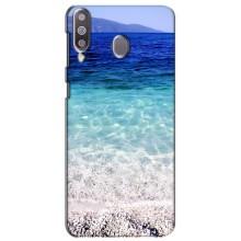 Силиконовый чехол с КАРТИНКАМИ лето для Samsung Galaxy M30 (M305) (AlphaPrint) – Море