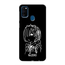 Чехлы Персонажи Аниме Наруто для Samsung Galaxy M30s (M307) (AlphaPrint) – Re: Zero