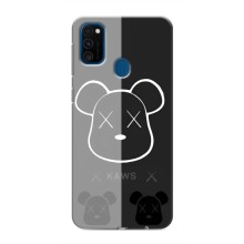 Чехлы для Samsung Galaxy M30s (M307) - Bearbrick Louis Vuitton (PREMIUMPrint) (БеарБрик глаза)