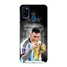 Чехлы для Samsung Galaxy M30s (M307) (Leo чемпион) (AlphaPrint) (Месси Чемпион)