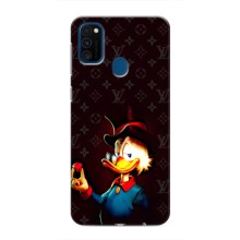 Чехлы для Samsung Galaxy M30s (M307) - Скрудж МакДак Louis Vuitton (PREMIUMPrint) (Скрудж с бриллиантом)