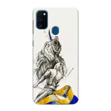 Чохли (Доброго вечора, ми за України) для Самсунґ Ґалаксі М30с (AlphaPrint) (Перемога)