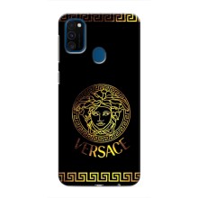 Чехлы VERSACE для Самсунг М30с (PREMIUMPrint) (Logo Versace)