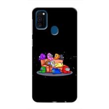 Чехол Амонг Ас для Samsung Galaxy M30s (M307) (AlphaPrint) (Амонг-ас)