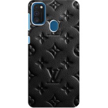 Текстурний Чохол Louis Vuitton для Самсунг Галаксі М30с – Чорний ЛВ