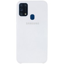 Чохол Silicone Cover (AAA) для Samsung Galaxy M31 – Чорний