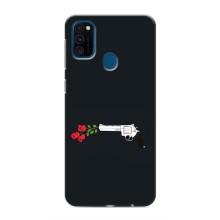 Чехлы (ART) Цветы на Samsung Galaxy M31 (VPrint) (Неожиданные цветы)