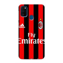 Чехлы для Samsung Galaxy M31 (VPrint) - Футбольные клубы (Milan)