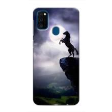 Чехлы с изображением разных животных для Samsung Galaxy M31 (Лошадь)