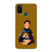Чехлы с картинкой собаки Патрон для Samsung Galaxy M31 (AlphaPrint) (ЗСУ Патрон)