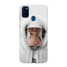 Чехлы с Обезьянами NFT для Samsung Galaxy M31 (AlphaPrint) (обезьяна NFT в тату)