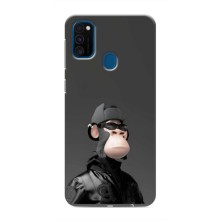 Чехлы с Обезьянами NFT для Samsung Galaxy M31 (AlphaPrint) (стильная обезьяна NFT)