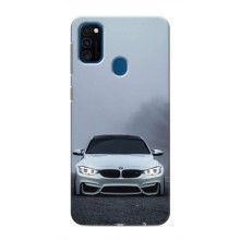 Чехол BMW для Самсунг М31 – БМВ в тумане