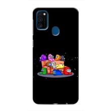 Чехол Амонг Ас для Samsung Galaxy M31 (AlphaPrint) (Амонг-ас)