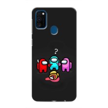 Чехол Амонг Ас для Samsung Galaxy M31 (AlphaPrint) (Импостер)