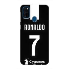 Чехол Криштиану Роналду для Samsung Galaxy M31 (AlphaPrint) (RONALDO 7)
