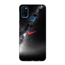 Чехол для Samsung Galaxy M31 - с принтом Найк (AlphaPrint) (Найк красный)