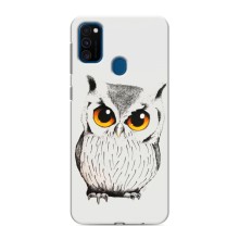 Чехол с птицами на Samsung Galaxy M31 (VPrint) (Милая Сова)