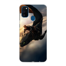 Чехол дракон Беззубик для Samsung Galaxy M31 – Полет Беззубика