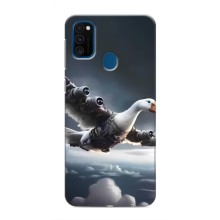 Чехол с мемом Тралалело тралала на Samsung Galaxy M31 (Бомбардини гусини)