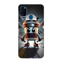 Чехол с мемом Тралалело тралала на Samsung Galaxy M31 (Капучино асасино)