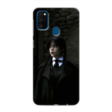 Чехол с дизайном Венздей 2 на Samsung Galaxy M31 – Уэнсдей в костюме